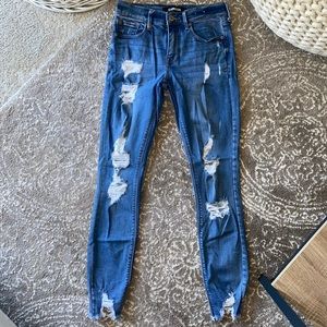 Express Distressed Jeans